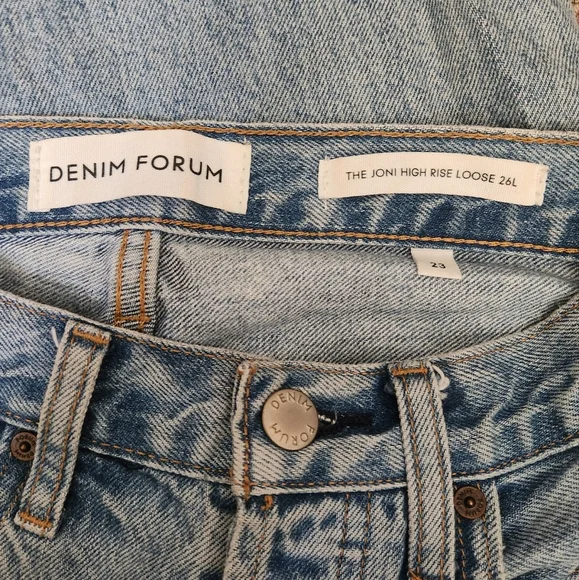 denim forum- joni high rise jeans loose - Picture 6 of 7